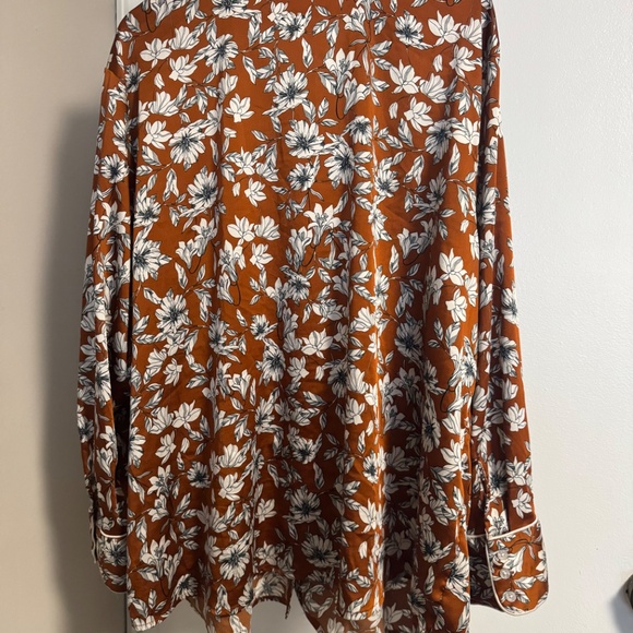 La Ligne for Target Floral Button Down Shirt 3x - Picture 3 of 6
